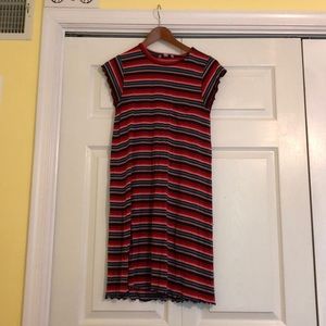 American Eagle Striped Colored Dress